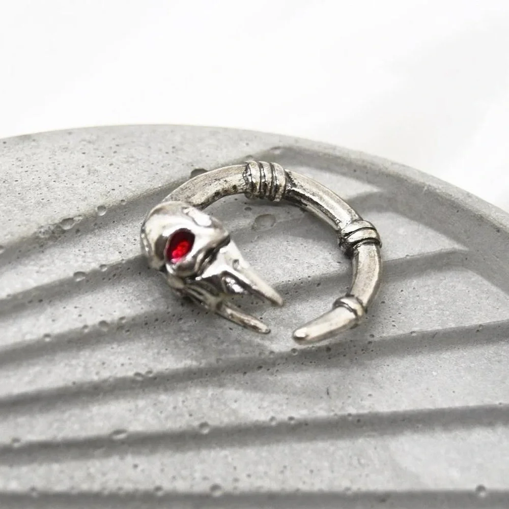 Fierce Skull Mask Ring